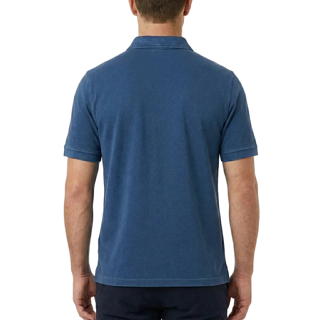 Corneliani Italian Cotton Polo Shirt – Blue, Men's