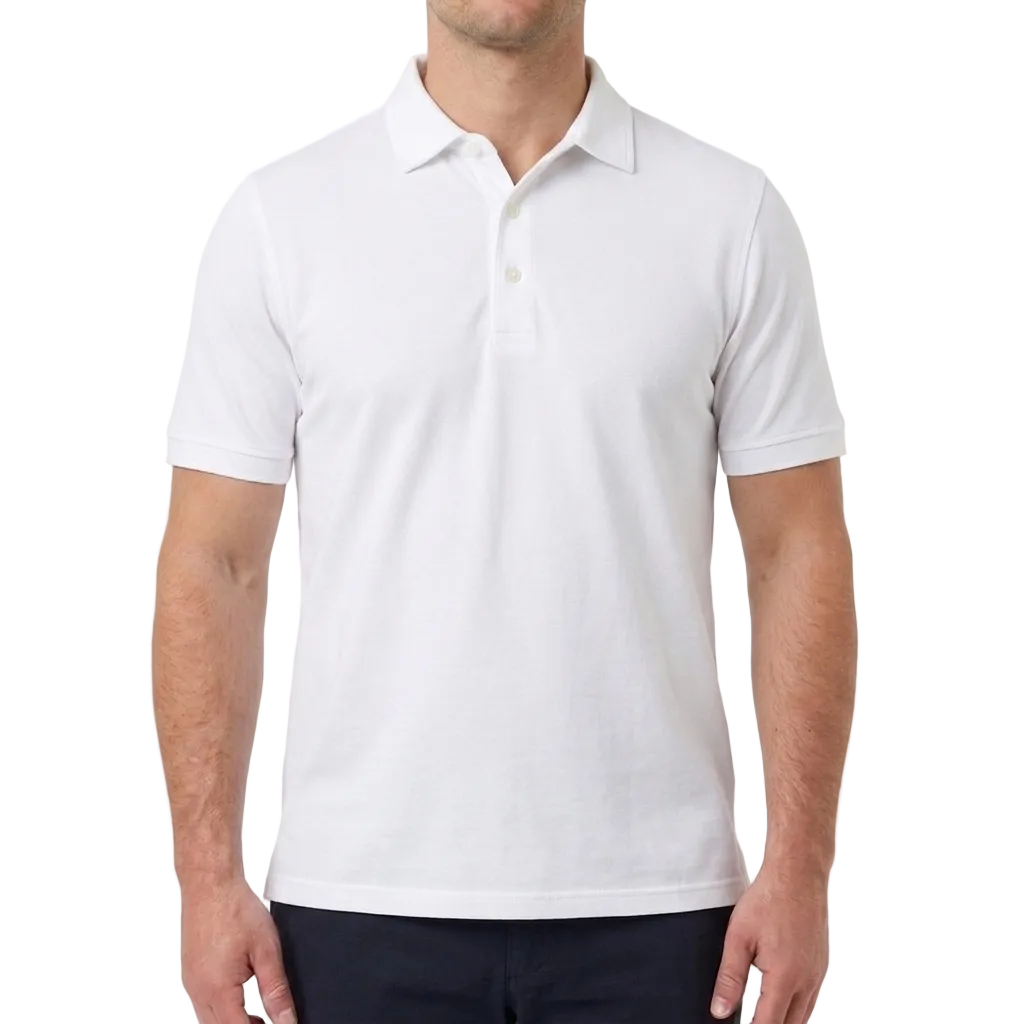 Filippo De Laurentiis Cotton Polo Shirt – White, Men's