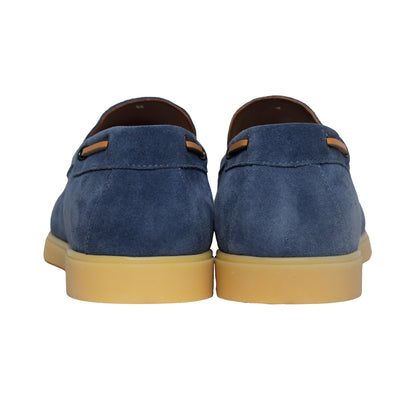 Giuseppe Zanotti Leather Loafers – Blue, Men's
