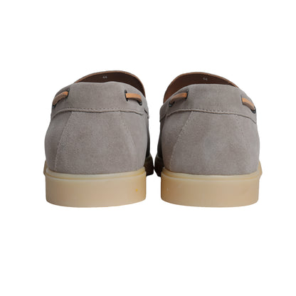 Giuseppe Zanotti Leather Loafers – Grey, Men's
