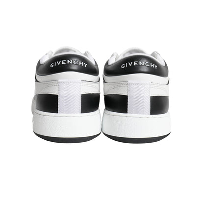 Givenchy Leather & Textile Sneakers – White/Black, Men's