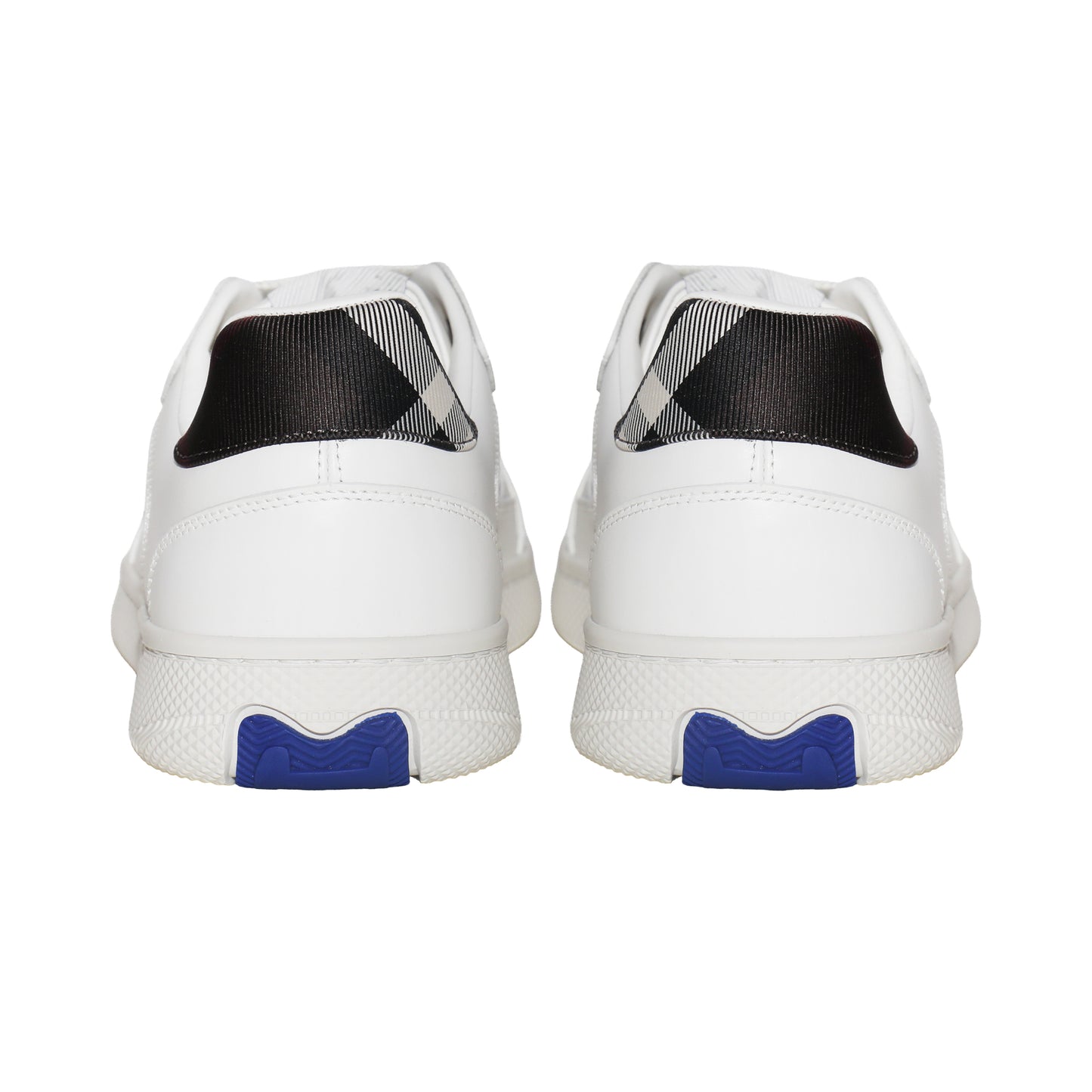 Burberry Italian Leather & Textile Sneakers – White, Men's