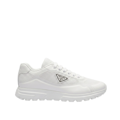 Prada Leather & Textile Sneakers – White, Men's