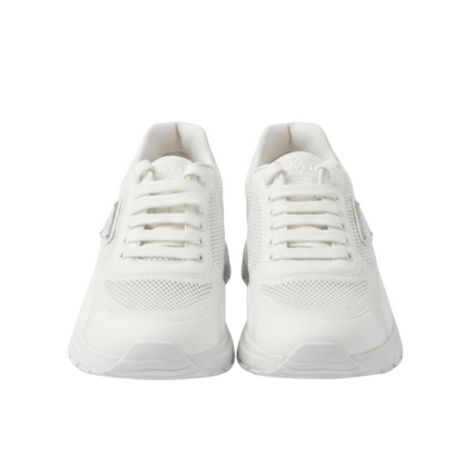 Prada Leather & Textile Sneakers – White, Men's
