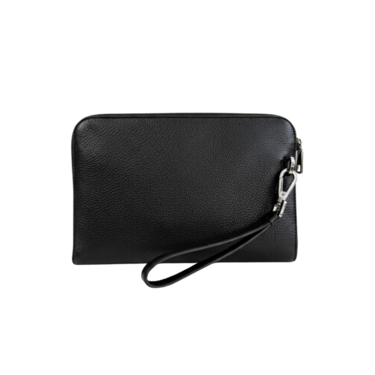 Dolce & Gabbana Leather Medium Pouch Bag – Black