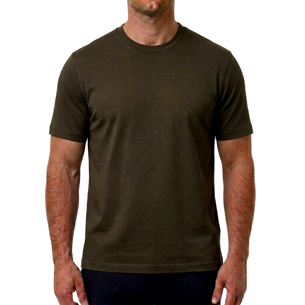 Filippo De Laurentiis Cotton T-Shirt – Caffè, Men's