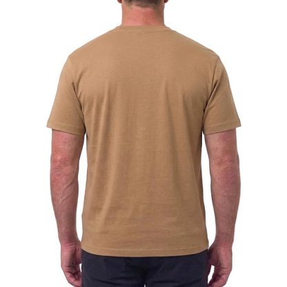 Burberry Cotton T-Shirt – Camel, Men's
