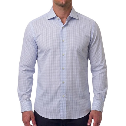Corneliani Cotton Dress Shirt – Blue, Men's