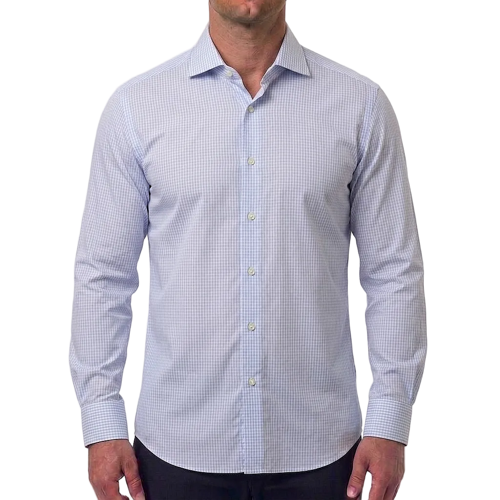 Corneliani Cotton Dress Shirt – Blue, Men's