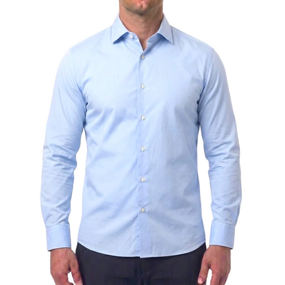Corneliani Cotton Dress Shirt – Blue, Men's