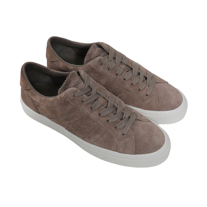 Moncler Italian Leather Sneakers – Beige, Men's