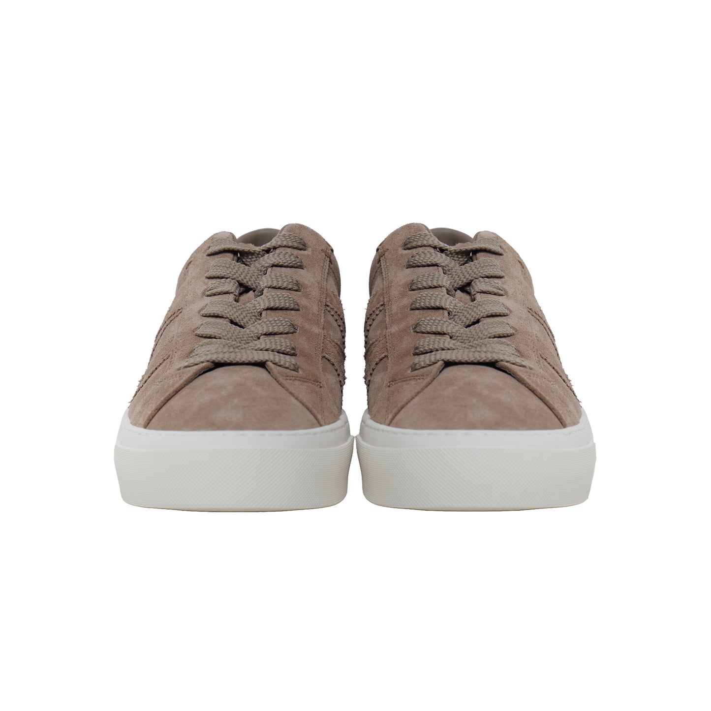Moncler Italian Leather Sneakers – Beige, Men's