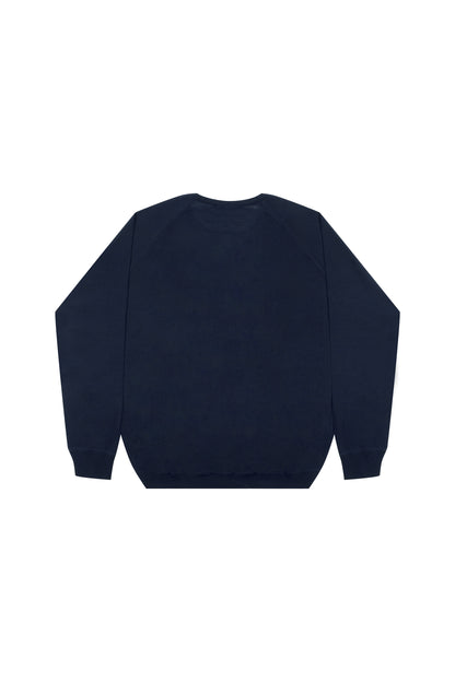 Moorer Wool-Silk-Cashmere Sweater – Dark Blue, Men's