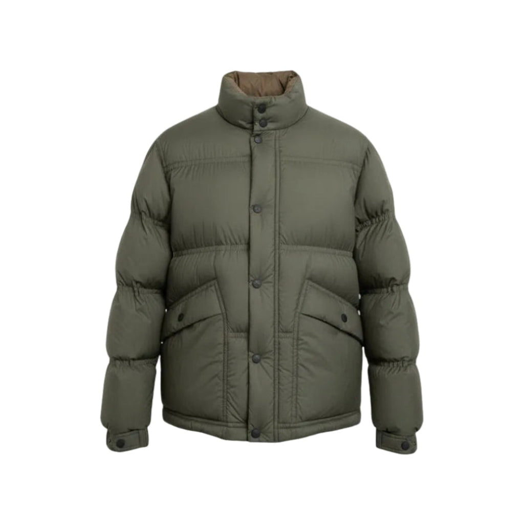 Moncler Sernur Grenoble Down Jacket – Men's | Olive Green