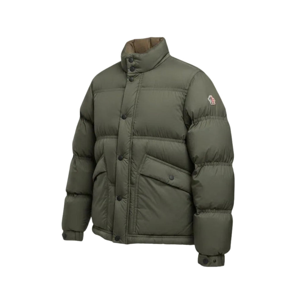 Moncler Sernur Grenoble Down Jacket – Men's | Olive Green