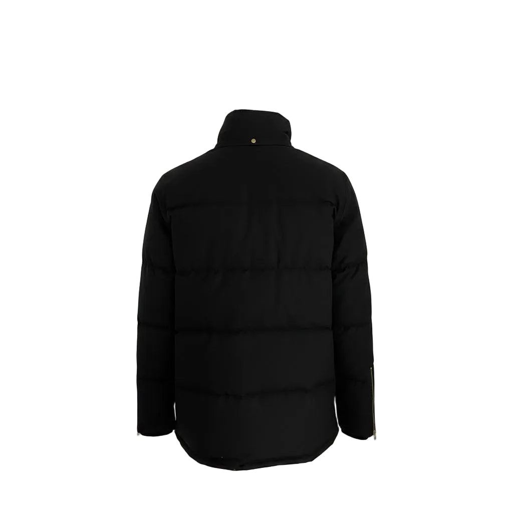 Moose Knuckles Neoshear 3Q Fur Trim Down Jacket – Men's | Black