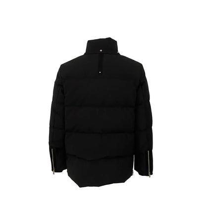 Moose Knuckles Cloude 3Q Fur Trim Down Jacket – Men's | Black