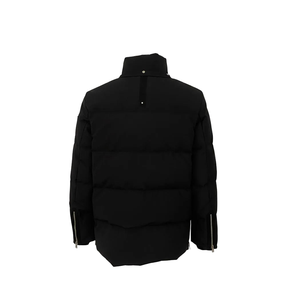 Moose Knuckles Cloude 3Q Fur Trim Down Jacket – Men's | Black