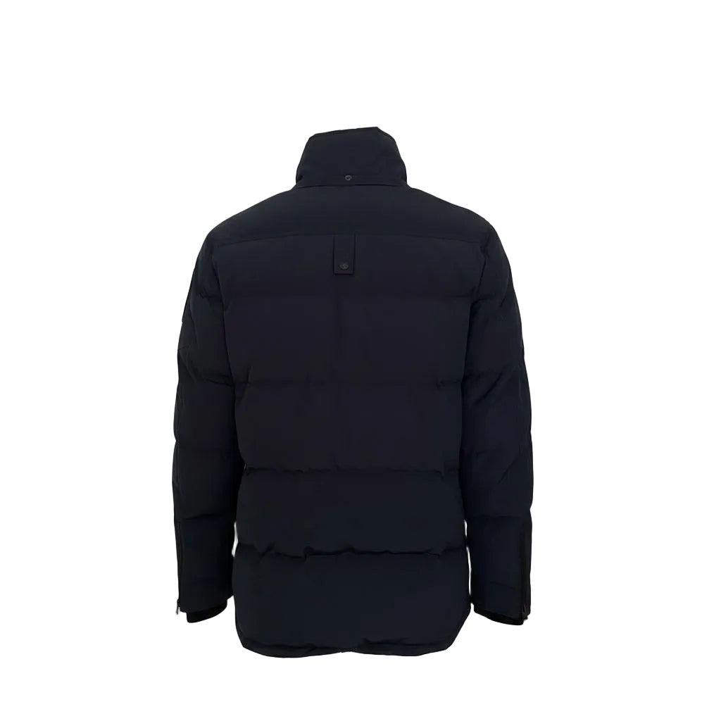 Moose Knuckles Round Island Down Jacket – Men's | Navy Blue