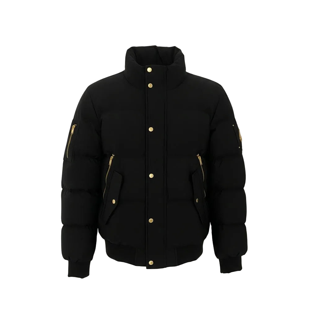 Moose Knuckles High Point Bomber Down Jacket – Men's | Black