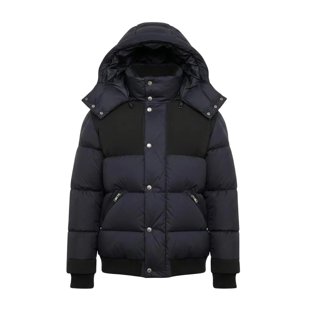 Moncler Down Jacket – Blue/Black, Men's