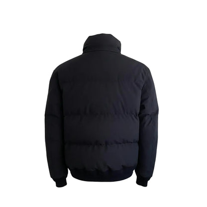 Moncler Down & Fur Jacket – Dark Blue, Men's