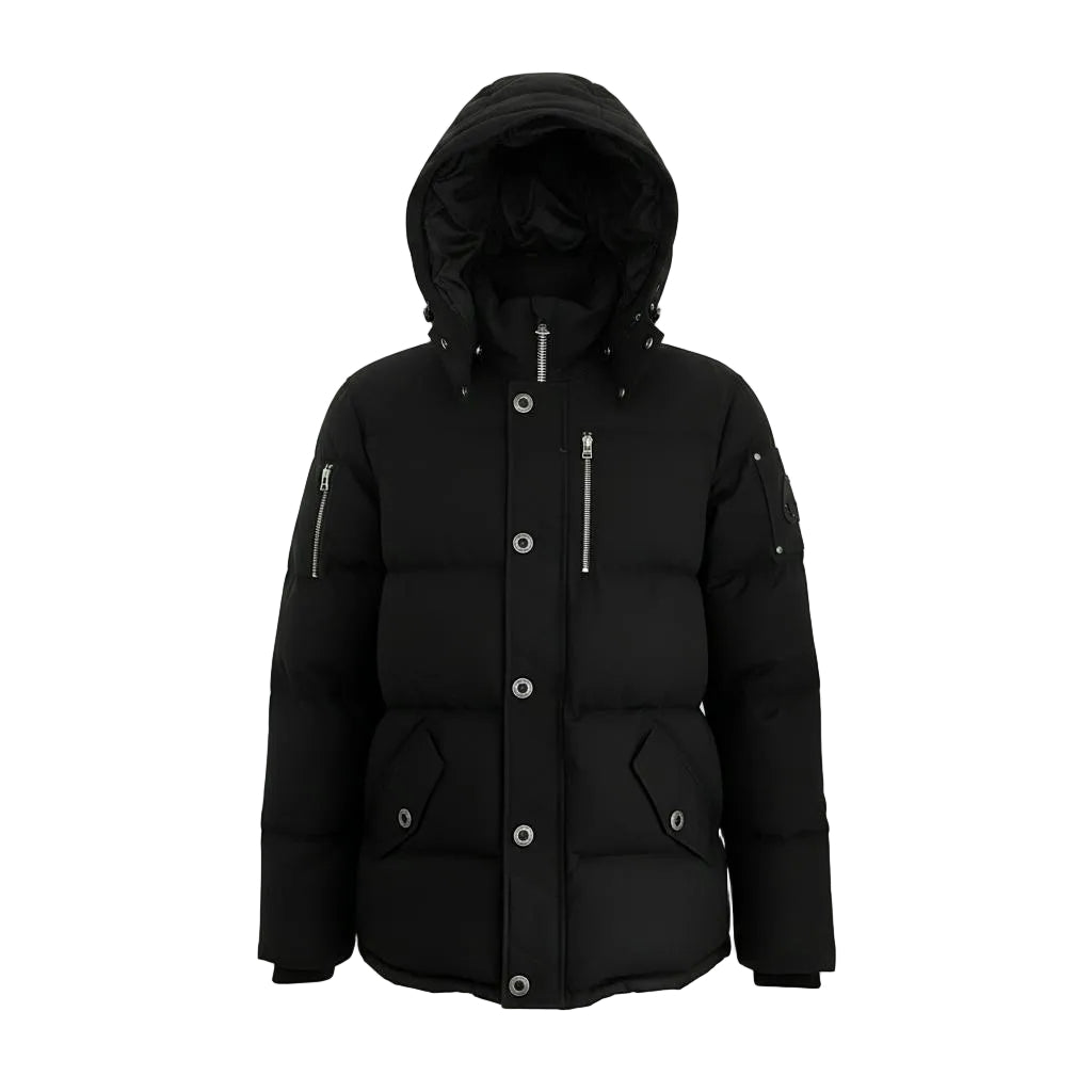 Moose Knuckles Forestville 3 Down Jacket – Black, Men's