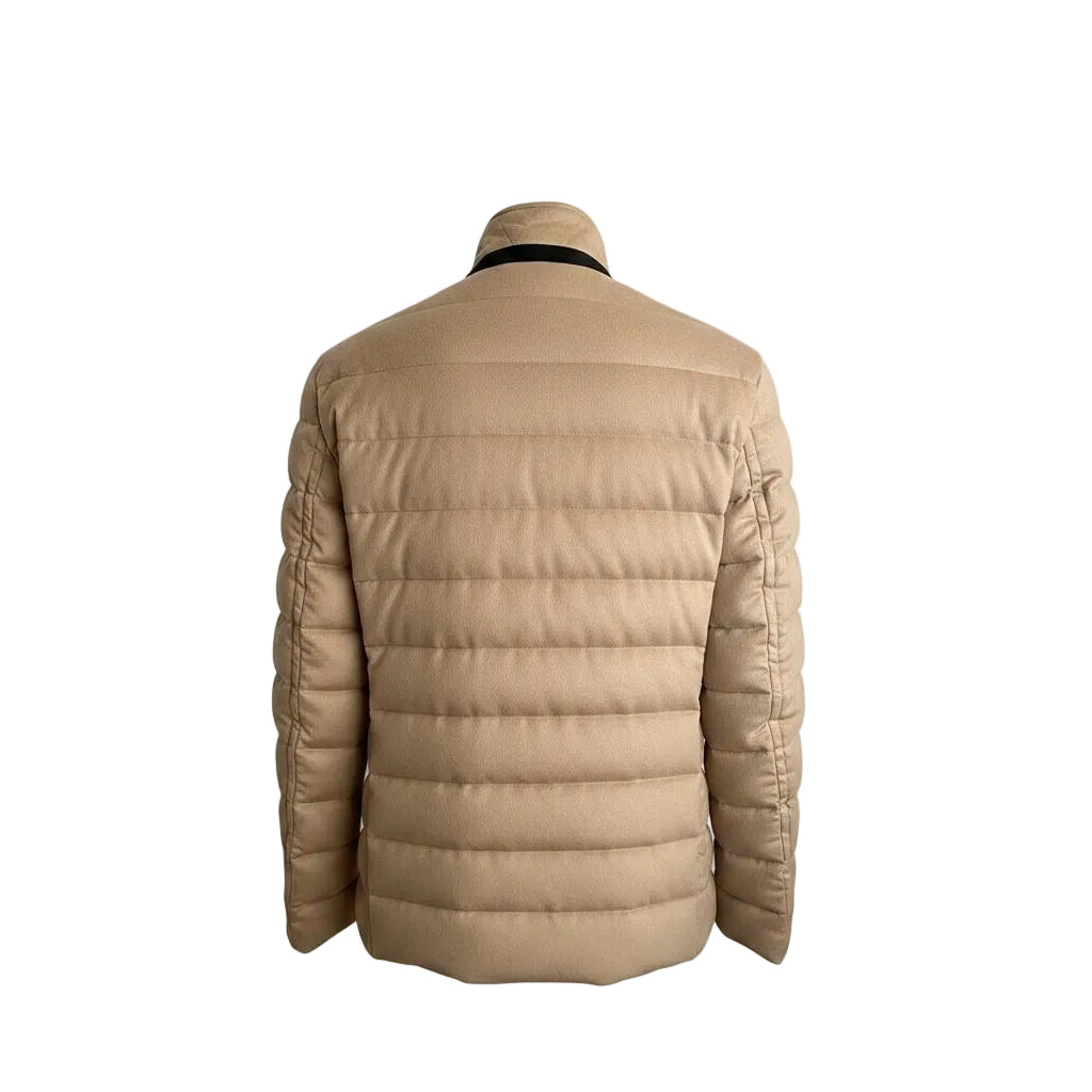 Moorer Zayn Camel Hair Down Jacket – Camel, Men's