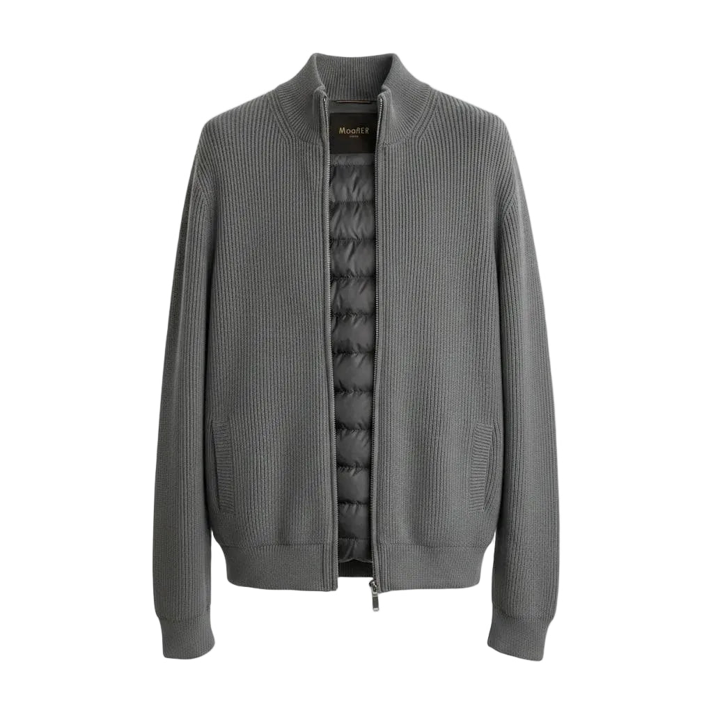 Moorer Arena Jacket – Grey, Men's