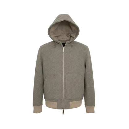 Eleventy Cashmere Bomber Jacket – Grey, Men's