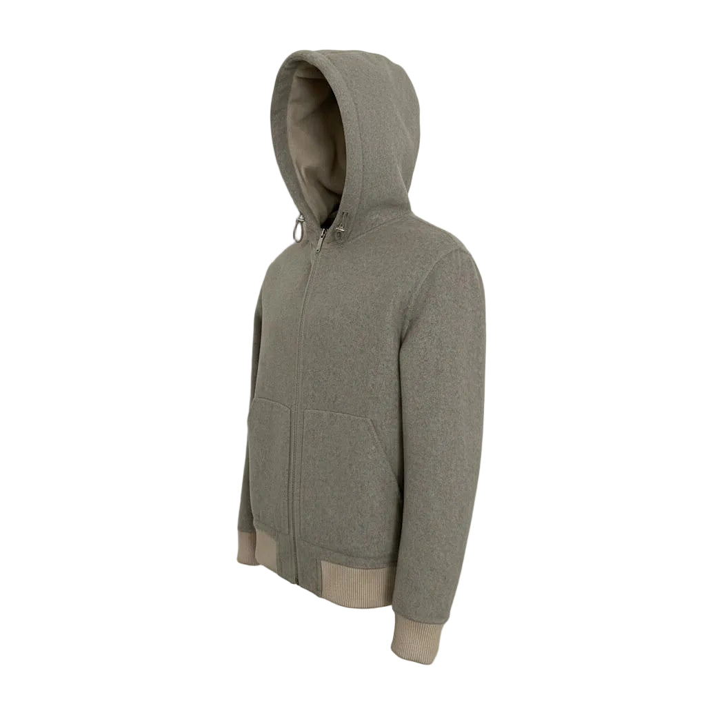 Eleventy Cashmere Bomber Jacket – Grey, Men's