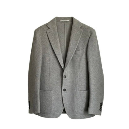 Eleventy Wool-Cashmere Blazer – Grey, Men's