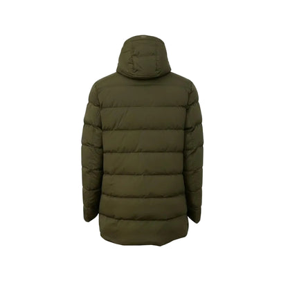 Herno Polyamide Down Jacket – Military Green, Men's