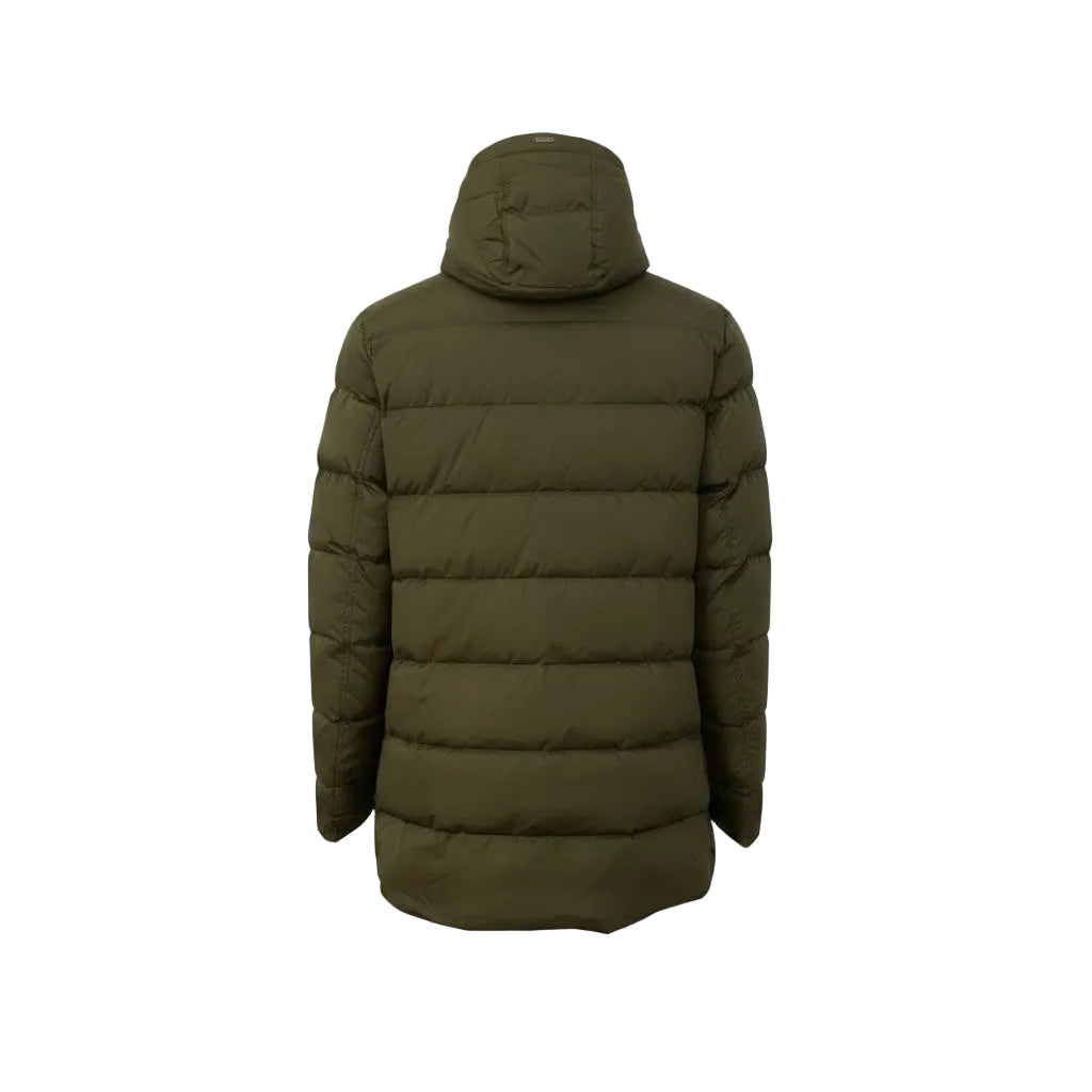Herno Polyamide Down Jacket – Military Green, Men's
