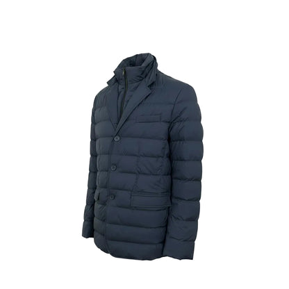 Herno Polyester Down Jacket – Dark Blue, Men's