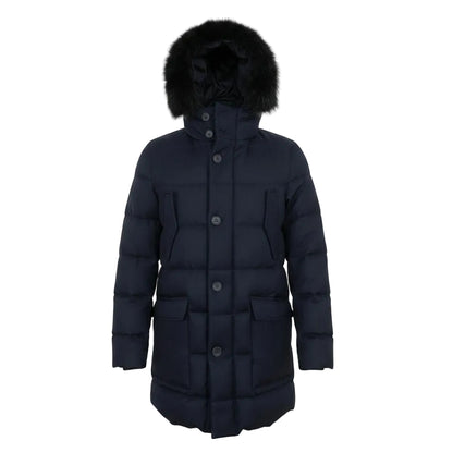 Herno PTFE Membrane Down Jacket – Navy Blue, Men's