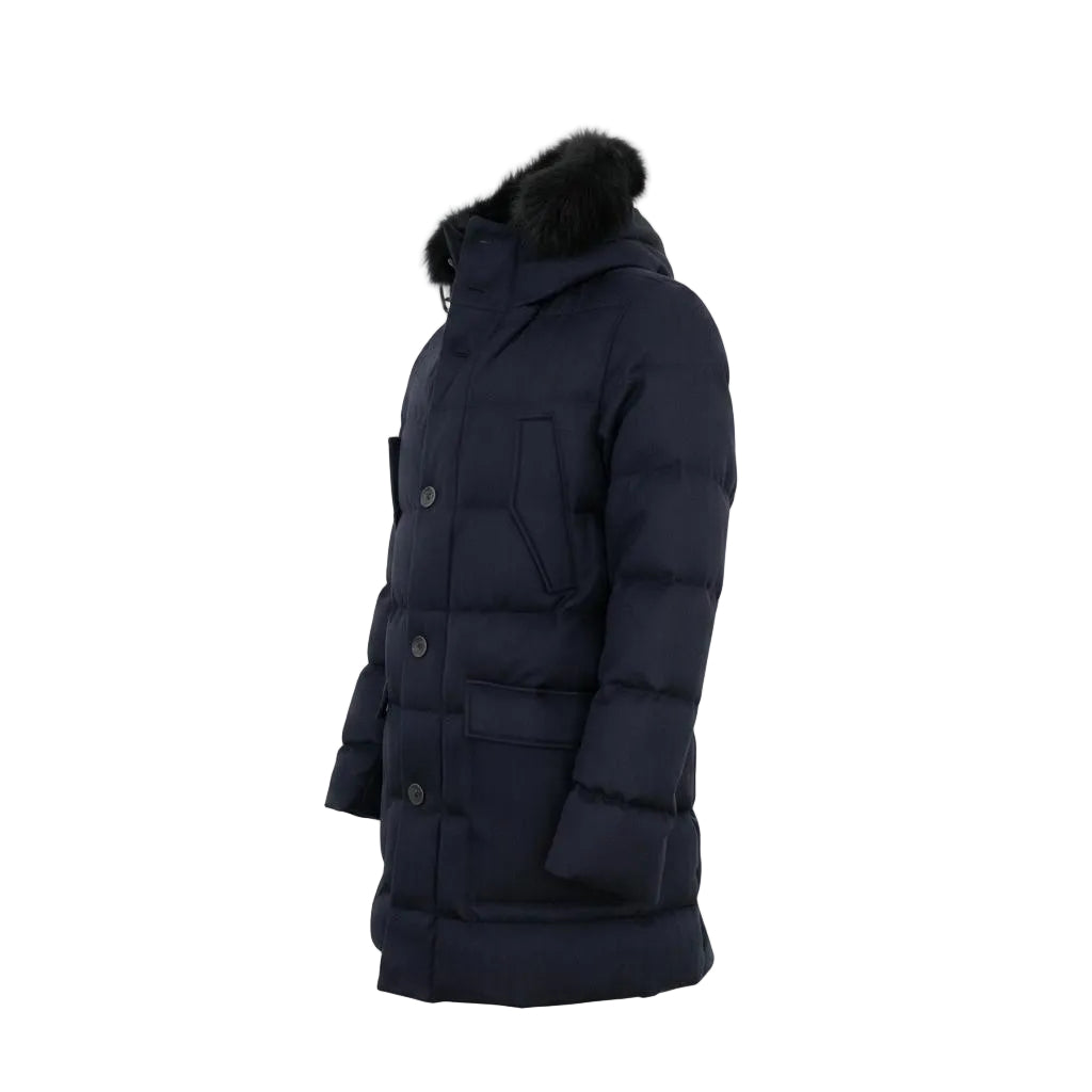 Herno PTFE Membrane Down Jacket – Navy Blue, Men's