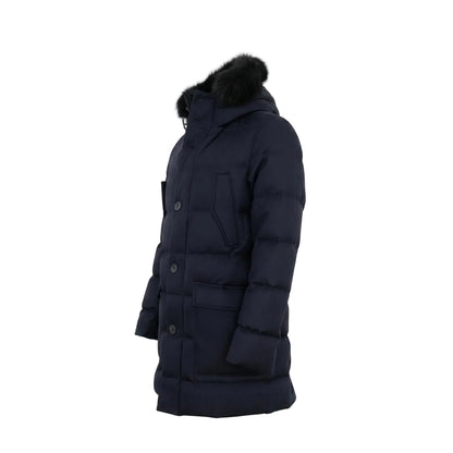 Herno PTFE Membrane Down Jacket – Navy Blue, Men's