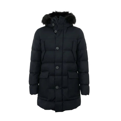 Herno PTFE Membrane Down Jacket – Navy Blue, Men's