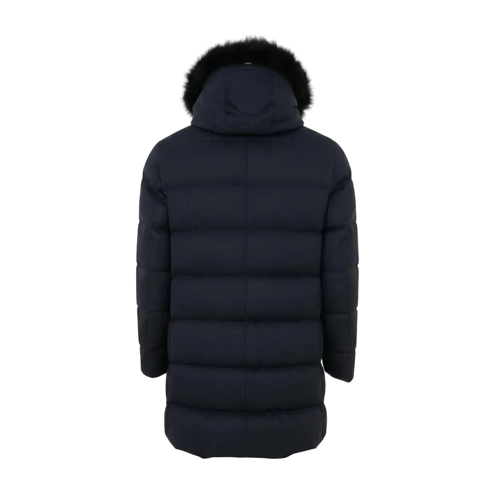 Herno PTFE Membrane Down Jacket – Navy Blue, Men's