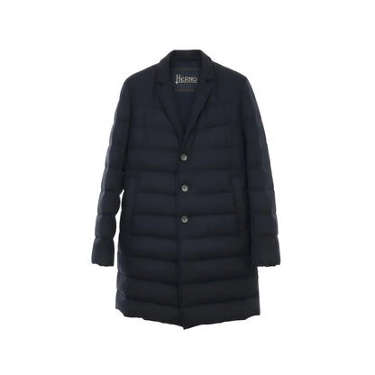 Herno Viscose-Wool Jacket – Navy Blue, Men's