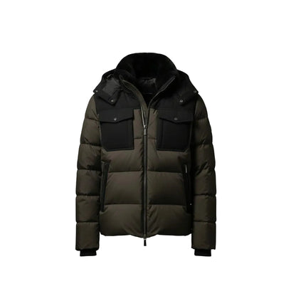 Moorer Alarick-Tosca Bomber Jacket – Brown/Black, Men's