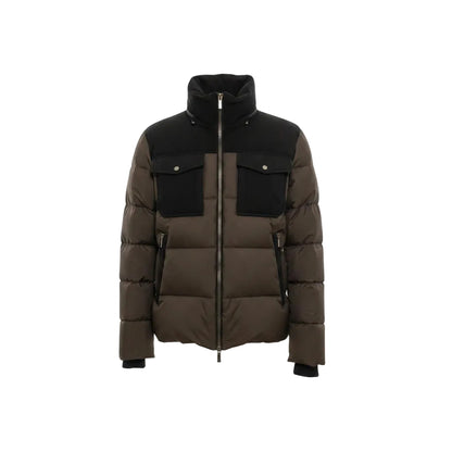 Moorer Alarick-Tosca Bomber Jacket – Brown/Black, Men's
