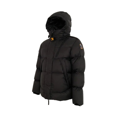 Parajumpers Cloude Hooded Jacket – Black, Men's