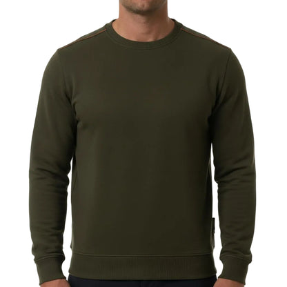 Parajumpers  K2 Crew  Neck Sweatshirt – Green Olive, Men's