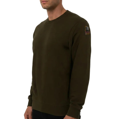 Parajumpers  K2 Crew  Neck Sweatshirt – Green Olive, Men's