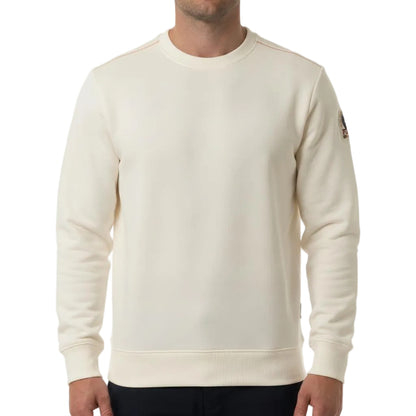 Parajumpers  K2 Crew  Neck Sweatshirt – Off White, Men's