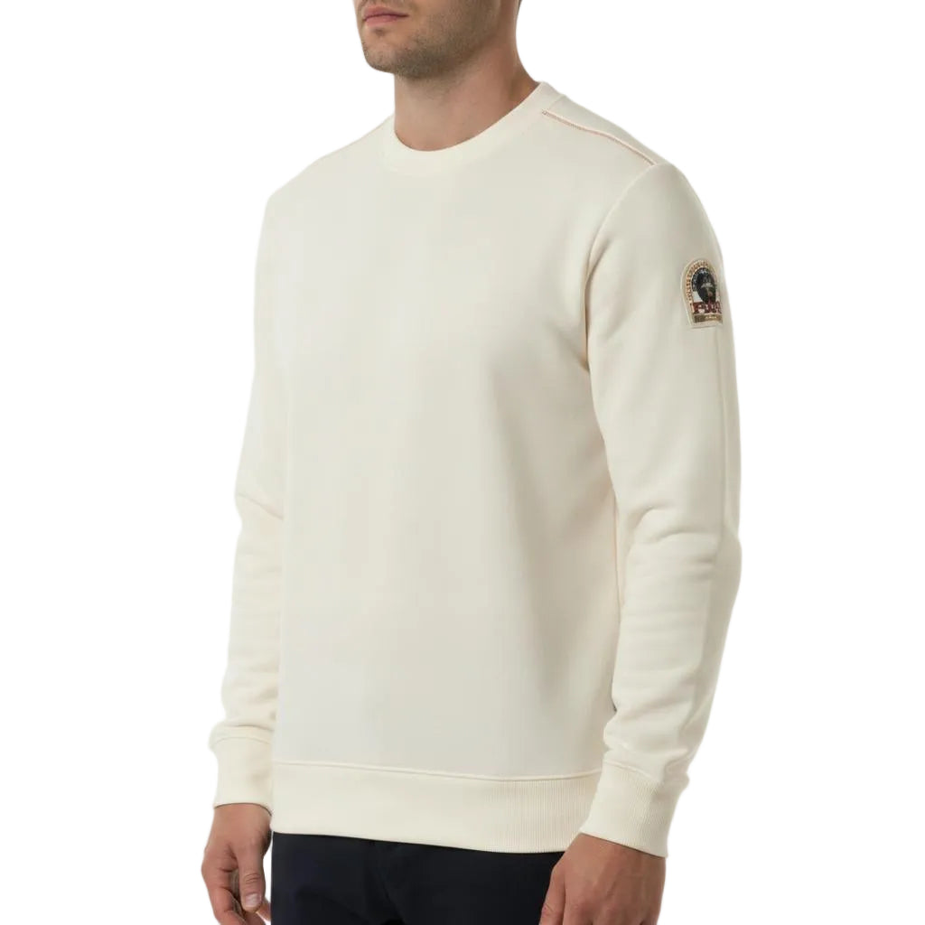 Parajumpers  K2 Crew  Neck Sweatshirt – Off White, Men's