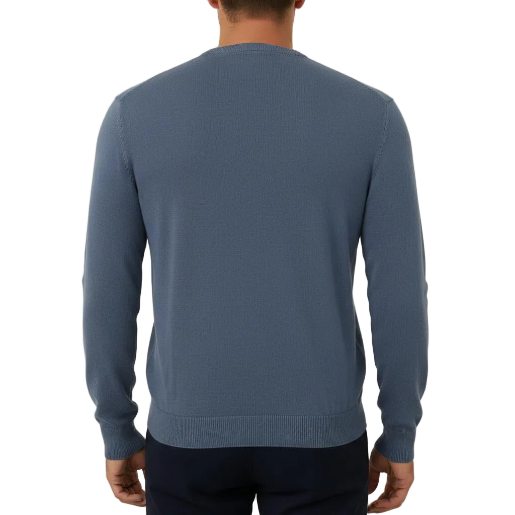 Fedeli Cashmere Sweater – Blue III, Men's