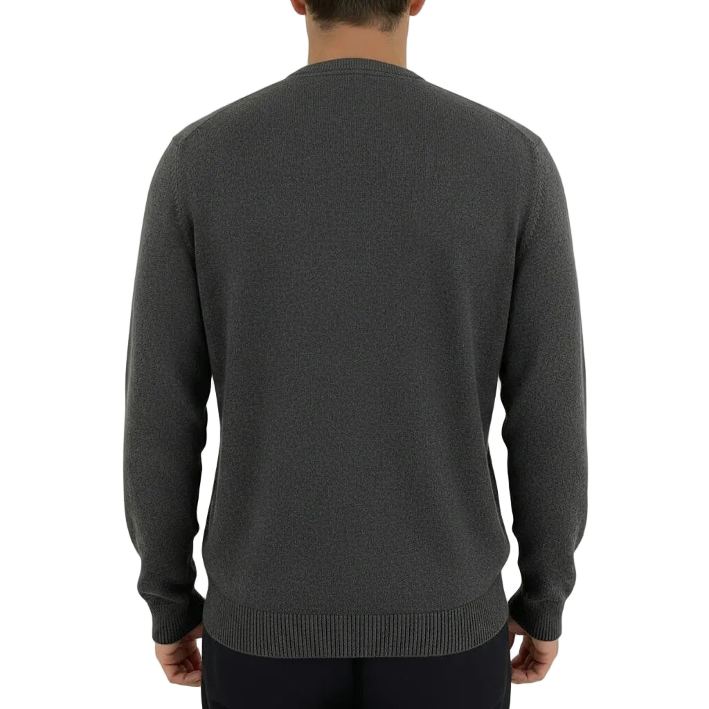 Fedeli Cashmere Sweater – Dark Grey, Men's